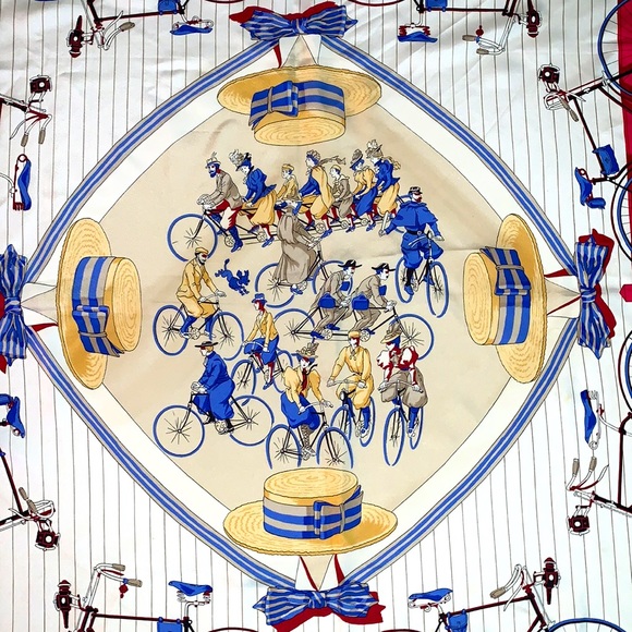 SOLD📍Hermès Vintage Silk Scarf Carre 90 - Picture 4 of 10